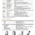 N800-Technical Data,Option Boards