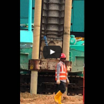 인버터 오거드릴 활용한 굴착작업 using the inverter auger drill