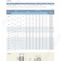 전폐형 주물 전동기(XL Series) - 수직형 일반사양