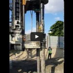 인버터 이용한 dcm 싱가폴 차이공항현장 직캠 using the inverter auger drill