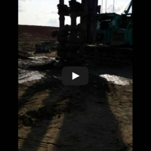 인버터 이용한 dcm 싱가폴 차이공항현장 직캠 using the inverter auger drill