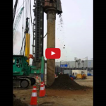 일산 킨텍스 현장 Auger crane