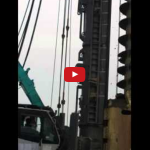 일산 킨텍스 현장 Auger crane