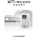 현대 인버터 N300 메뉴얼 취급설명서