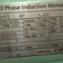 25HP 6P SD 440V IP44 9099 GR 명판