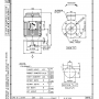 1.5KW (2HP) 2P 220V B3 60HZ 도면